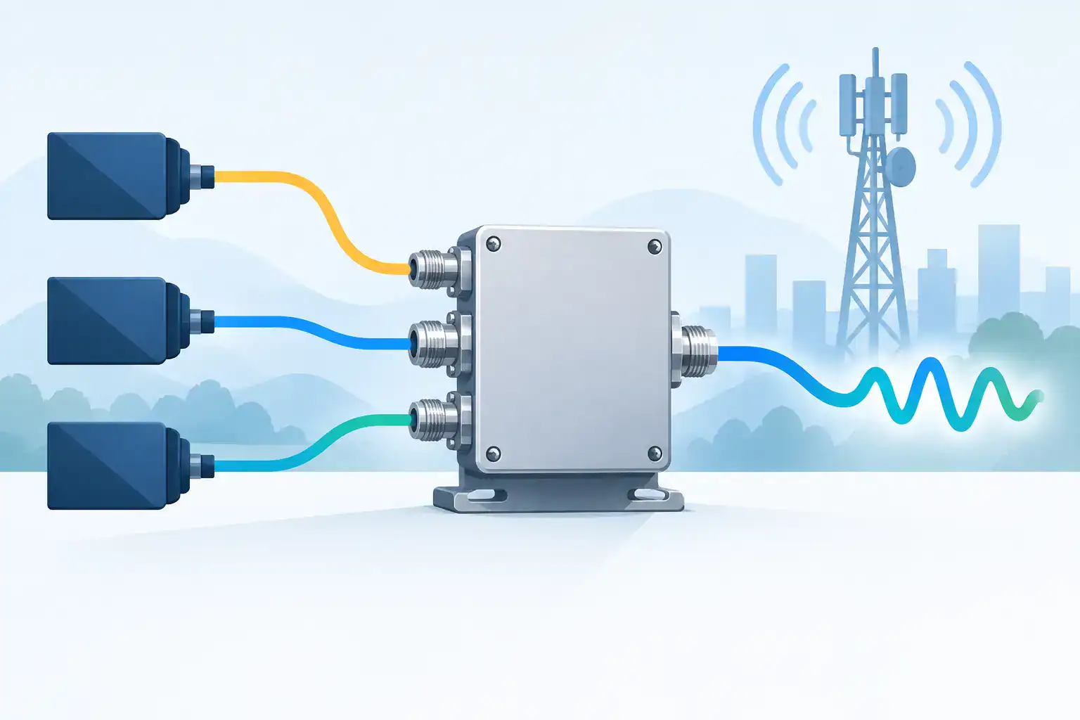 RF Power Combiner Design for Real-World Systems